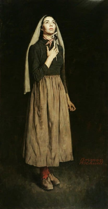 Rockwell Norman The Song Of Bernadette 1944