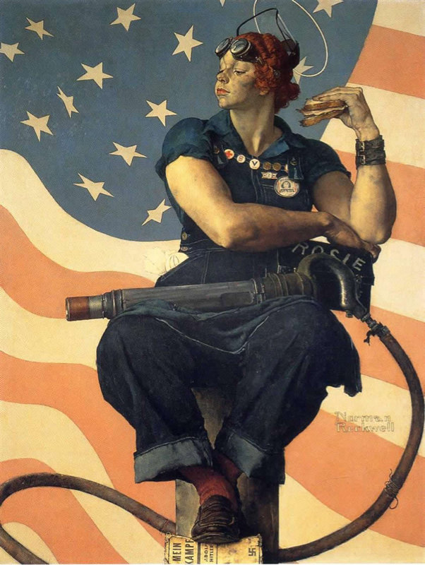 Rockwell, Rosie la riveteuse - Rosie the Riveter