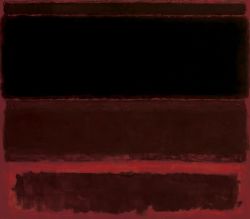 Peinture sur toile de Rothko Four Darks In Red reproduction peinte à la main