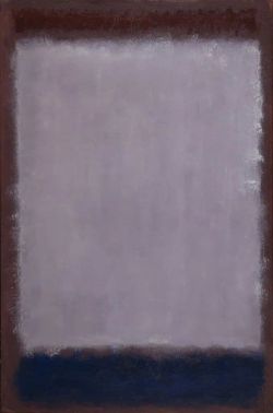 Peinture sur toile de Rothko Lavender And Mulberry reproduction peinte à la main
