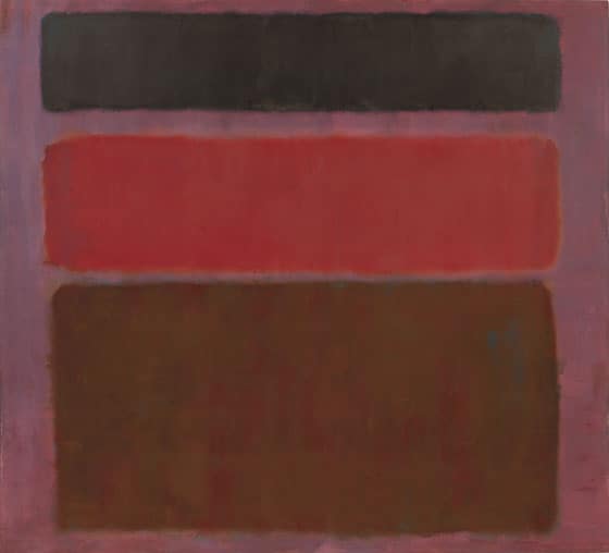 Rothko No 16 - Red Brown And Black