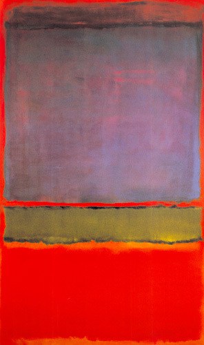 Rothko No 6 - Violet Green And Red