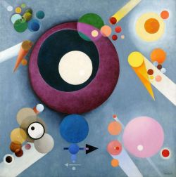 Rudolf Bauer Spiritual Pleasures - 1938 reproduction peinte à la main