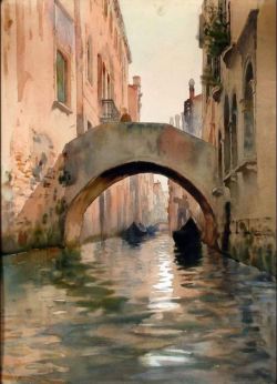 Ruth Mercier Venise reproduction peinte à la main