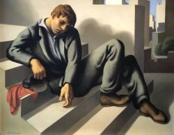 Ruth Miller Kempster Working Stiff Ca. 1934 reproduction peinte à la main