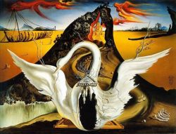 Salvador Dali Bacchanal - 1939 reproduction peinte à la main