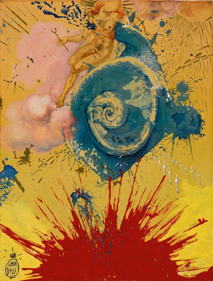 Salvador Dalí, The aura of Cervantes or L'aurore, 1957