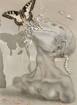 Salvador Dali Allegorie De L Ame reproduction peinte à la main