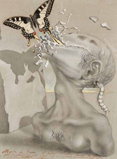 Salvador Dali Allegorie De L Ame