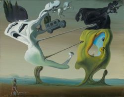 Salvador Dali Maison Pour E Rotomane reproduction peinte à la main