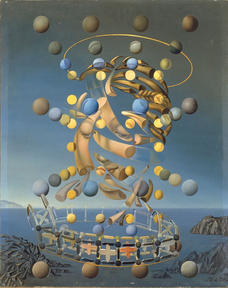 Salvador Dali Maximum Speed Of Raphael S Madonna