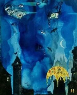 Salvador Dali The Sandman - 1966 reproduction peinte à la main