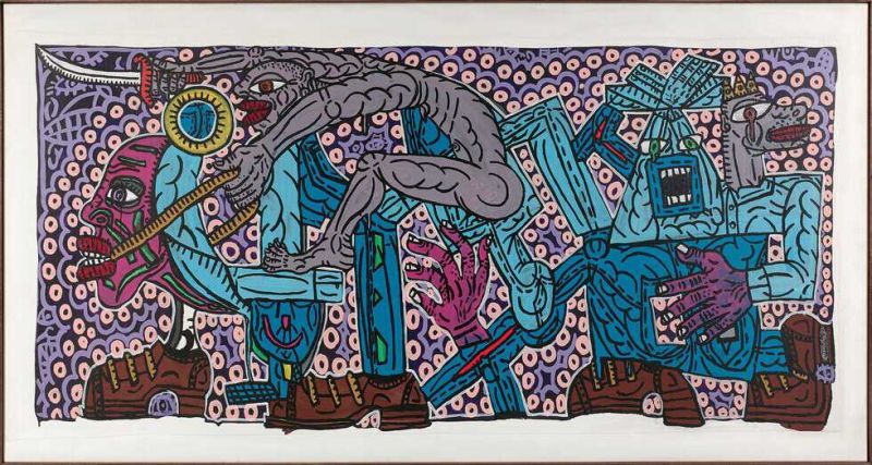 Sans Titre 1992 Par Robert Combas