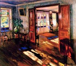 Sergei Vinogradov, In The House reproduction peinte à la main