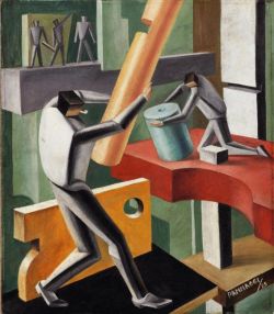 Stefano Vigolo Personaggi Figures - 1925 reproduction peinte à la main