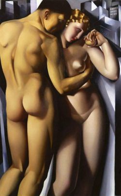 Tamara De Lempicka Adam And Eva 1932 reproduction peinte à la main
