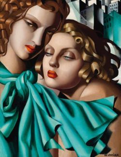 Peinture sur toile de Tamara De Lempicka Les Jeunes Filles Ca 1930 reproduction peinte à la main