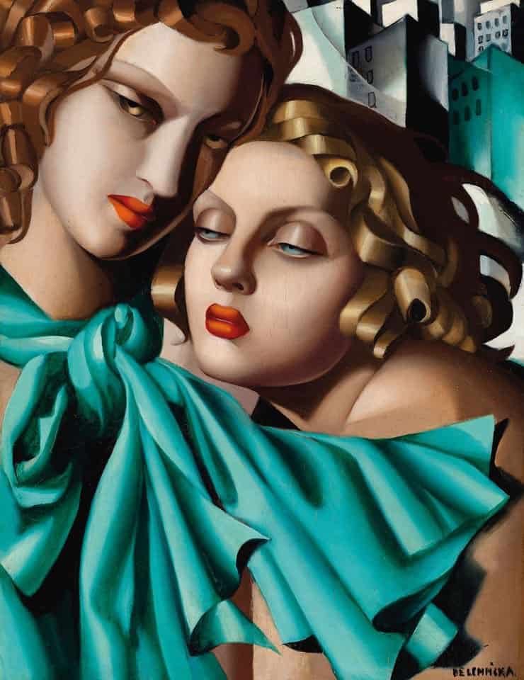 Tamara De Lempicka Les Jeunes Filles Ca 1930