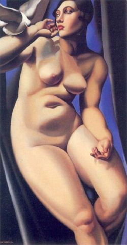 Peinture sur toile de Tamara De Lempicka Nude With Dove 1928 reproduction peinte à la main