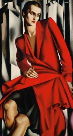 Peinture sur toile de Tamara De Lempicka Portrait De Mrs. Bush 1929 reproduction peinte à la main