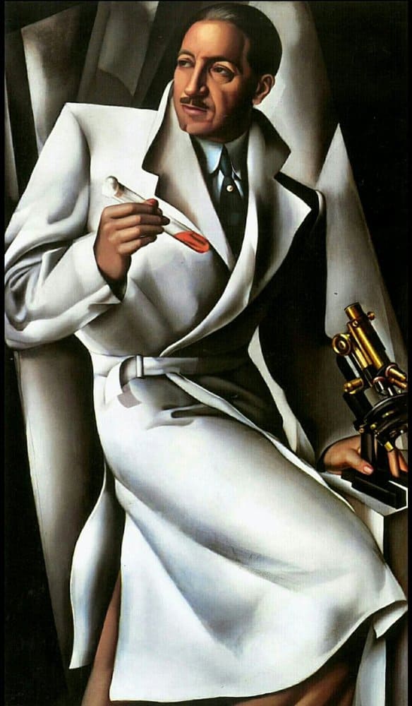 Tamara De Lempicka Portrait Of Doctor Boucard 1928