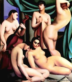 Tamara De Lempicka Rythm Le Rythme reproduction peinte à la main
