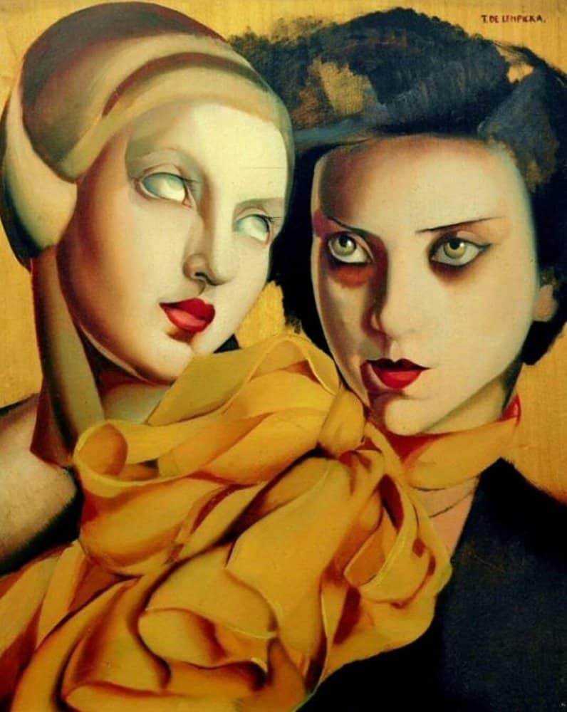 Tamara De Lempicka The Orange Scarf 1927
