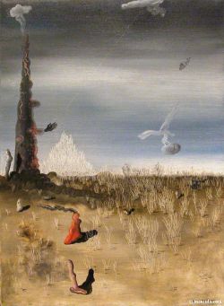 Peinture sur toile de Tanguy, Extinction des lumières inutiles reproduction peinte à la main