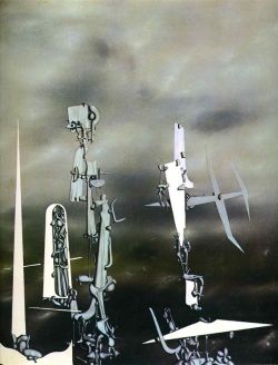 Peinture sur toile de Tanguy, Fantômes reproduction peinte à la main