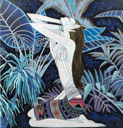 Peinture sur toile de Ting Shao Kwang Paradise reproduction peinte à la main