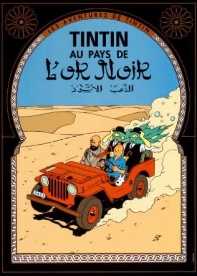Tintin Au Pays De L Or Noir