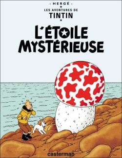 Peinture sur toile de Tintin Etoile Meysterieuse reproduction peinte à la main