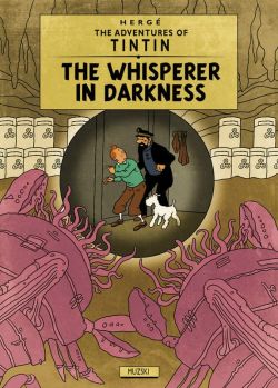 Peinture sur toile de Tintin The Whisperer In Darkness reproduction peinte à la main