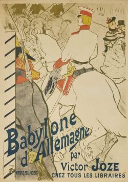Peinture sur toile de Toulouse-lautrec Henri De Babylone D Allemagne 1894 reproduction peinte à la main