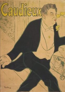 Peinture sur toile de Toulouse-lautrec Henri De Caudieux reproduction peinte à la main