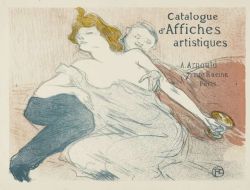 Peinture sur toile de Toulouse-lautrec Henri De Debauche reproduction peinte à la main