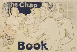Peinture sur toile de Toulouse-lautrec Henri De Irish And American Bar Rue Royale-the Chap Book reproduction peinte à la main