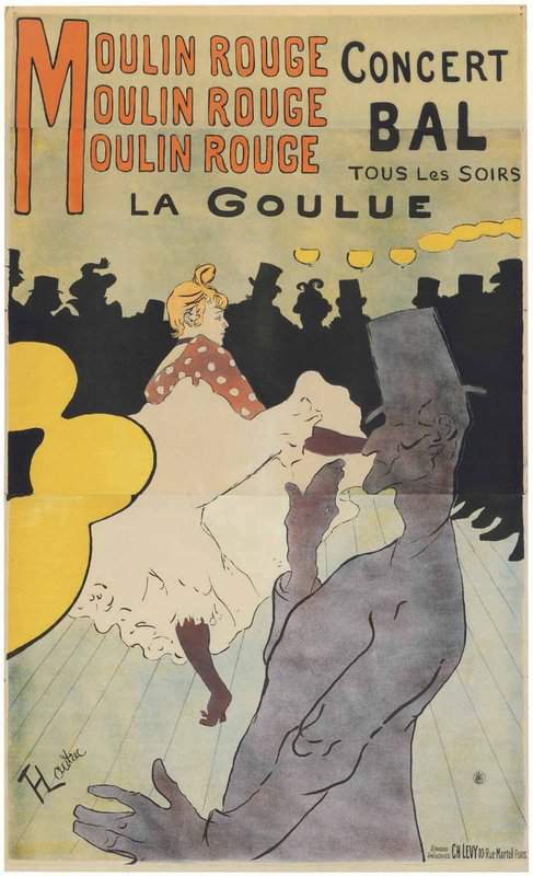 Toulouse-lautrec Henri De Moulin Rouge - La Goulue 1891