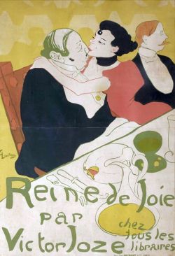 Peinture sur toile de Toulouse-lautrec Henri De Reine De Joie reproduction peinte à la main