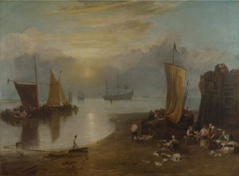 Turner, Le soleil se lève à travers la vapeur
