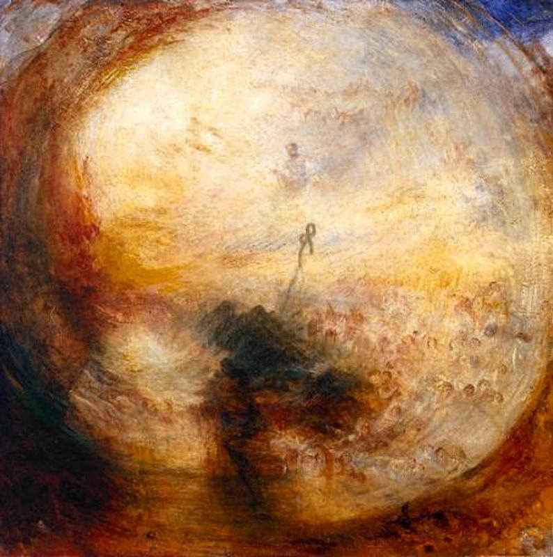 Turner, Lumières et couleurs (Théorie de Goethe) – Le matin après le déluge