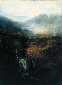 Peinture sur toile de Turner, Matin parmi les Coniston Fells, Cumberland reproduction peinte à la main