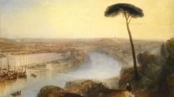 Peinture sur toile de Turner, Rome, du mont Aventine reproduction peinte à la main