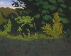 Vallotton Felix Edge Of The Wood reproduction peinte à la main