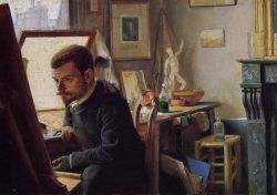 Vallotton Felix Felix Jasinski In His Printmaking Studio 1887 reproduction peinte à la main