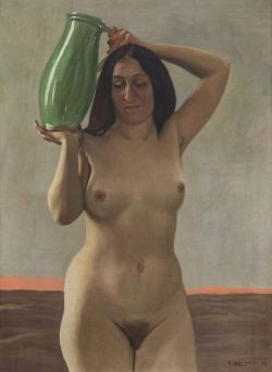 Vallotton Felix Femme A La Cruche 1906 reproduction peinte à la main