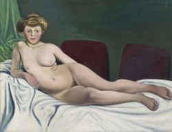 Vallotton Felix Femme Couchee 1905 reproduction peinte à la main