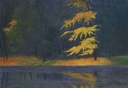 Vallotton Felix Le Lac Du Bois De Boulonge 1921 reproduction peinte à la main