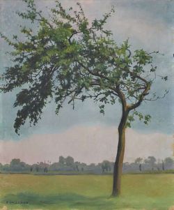 Vallotton Felix Le Pommier Varengeville 1904 reproduction peinte à la main