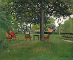 Vallotton Felix Les Fauteuils Varengeville 1904 reproduction peinte à la main